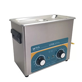 Mua Bể làm sạch bằng sóng siêu âm loại 6 LÍT / Tẩy rửa trang sức  vật dụng  dụng cụ y tế  dụng cụ nha khoa  rửa mắt kính  đồng hồ và nhiều vật dụng khác / Tẩy rửa bằng công nghiệp sóng siêu âm mới hiện đại /  Làm sạch bằng sóng siêu âm đến từng chi tiết nhỏ