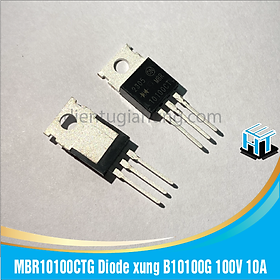 COMBO 2 CON IC MBR10100CTG Diode xung B10100G 100V 10A