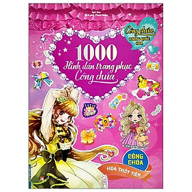 Công Chúa Vương Quốc Hoa - 1000 Hình Dán Trang Phục Công Chúa - Công Chúa Hoa Thủy Tiên