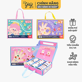 [Nhiều chủ đề] Hình dán móng tay và hình xăm dán cho bé - Nail Sticker & Temporary Tattoo