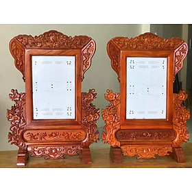 Mua Khung ảnh thờ bằng gỗ hương kt lồng ảnh 25×35cm