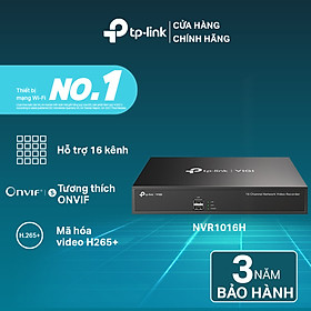 Đầu Ghi Hình TP-Link VIGI NVR1016H 16 Kênh - Hàng Chính Hãng