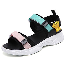 Giày Sandal nữ kiểu dáng mới chống trơn, trượt – GSDN10 - 33 - Đen