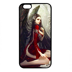 Ốp lưng cho iPhone 6 Plus Girl 214 - Hàng chính hãng