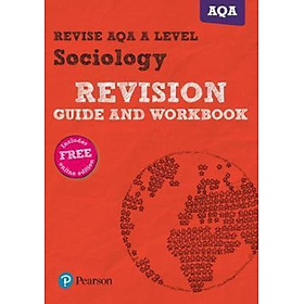 Sách - Revise AQA A level Sociology Revision Guide and Workbook : with FREE onl by Steve Chapman (UK edition, paperback)