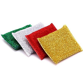 Mua Combo 4 miếng cước xốp nhiều màu chùi nồi