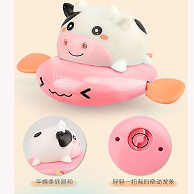 Đồ Chơi Thú Bơi Lội Lên Dây Cót Thả Bồn Tắm Cùng Bé