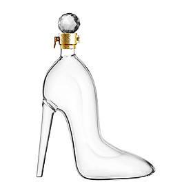 High-heeled Shoes Shape   Decanter Crystal  Bottle Women Gift