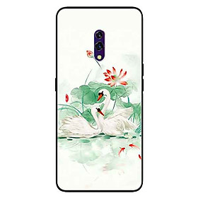 Ốp lưng in cho Realme X Mẫu Dưới Mưa
