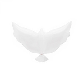 Bóng hình bồ câu trắng size trung