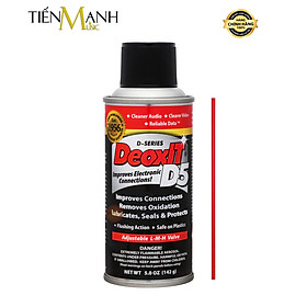 Mua Chai Xịt Vệ Sinh Đầu Giắc Cắm  Khử Oxit Jack Cáp Hosa CAIG DeoxIT D5S6 5% Spray Cleaner D5S-6  D5 Hàng Chính Hãng