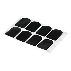 2-6pack 8pcs Alto Sax Flute Head Tooth Pad Cushion for Woodwind Instrument Parts