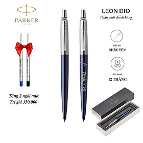 Bút Ký Tên Parker, Viết Bi Kí Cao Cấp Jotter Đ-Royal Blue CT TB6-1953347, Khắc Tên Chữ Miễn Phí, Quà Tặng Cho Sếp
