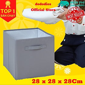 Mua Hộp đựng quần áo bằng vải  hộp tủ đựng đồ đa năng bằng vải không dệt dễ xếp cất chứa đồ đạc đồ lót gọn gàng hơn  hộp vải đựng quần áo  Hộp Vải Đựng Đồ Tiện Lợi  Thùng Đựng Quần Áo Đa Năng - Chính hãng dododios