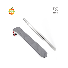 Đũa tròn Titanium Chopsticks KEITH Titanium Ti5625 - dài 19cm