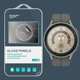 Dán cường lực GOR cho Smartwatch Galaxy Watch 5 / Galaxy Watch 5 Pro Size 40/44/45mm - Hàng Nhập Khẩu