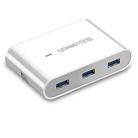 Mua Hub USB 3.0 3 Cổng Kèm cổng mạng Lan RJ45 tốc độ 100Mps Ugreen 30280 - Hàng Chính Hãng