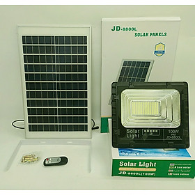 Đèn pha năng lượng mặt trời 100w JD8800L IP67