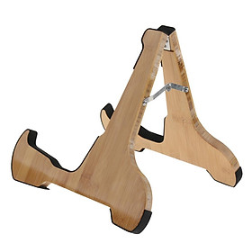 Foldable Instrument Stand Wooden Guitar Stand for Guitar Violin Ukulele