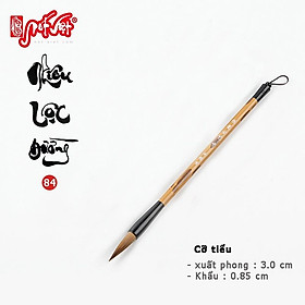 Bút lông Lang hào Cổ nghệ Nhiêu Lộc Đường thư pháp viên bút & nét xước