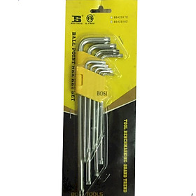 Mua Bộ lục giác 9PCS bi dài BOSI 23-027