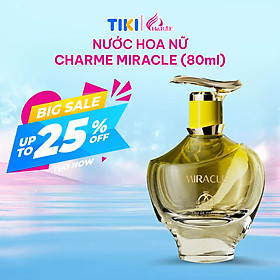 Nước Hoa Nữ Cao Cấp GOOD CHARME MIRACLE 80ml Lưu Hương Lâu Trẻ Trung, Sang Trọng_Nước Hoa Chính Hãng