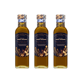 3 Chai Mật ong nguyên chất hoa rừng tây bắc Phúc Khang (720g) - Hàng Chính Hãng - Mật ong sạch đạt chuẩn xuất khẩu