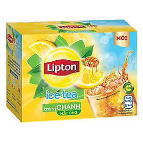 Lipton Trà Hòa Tan Vị Chanh Mật Ong (16 Gói x 14g)