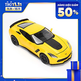 Mô Hình Xe Corvette Z06 Yellow 1:24 Maisto MH-31133