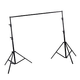 3*2m Photography Background Backdrop Light Stand Aluminum Support Studio Kit