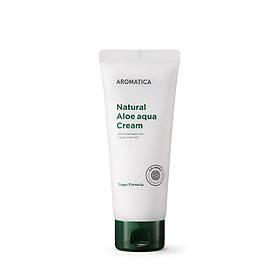 Kem dưỡng ẩm chiết xuất lô hội hữu cơ Aromatica Natural Aloe Aqua Cream 150g
