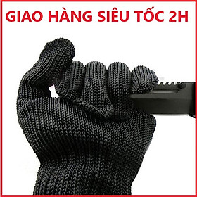 Găng tay chống cắt đứt làm vườn ( tặng kèm móc PKS)