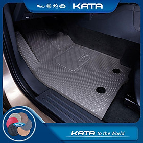 Thảm lót sàn ô tô KATA cho xe Ford Ranger (2015 - 2021) - Phiên Bản KATA Pro - Khít với sàn xe, Không thấm nước