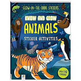 [Download Sách] Know And Glow: Animals Sticker Activities