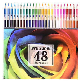 Multi Color Oily Color Pencil  Sketch Pencil  48 Colors Oily