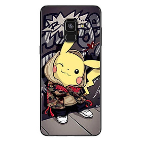 Ốp lưng dành cho samsung galaxy a8 2018 - pikachu