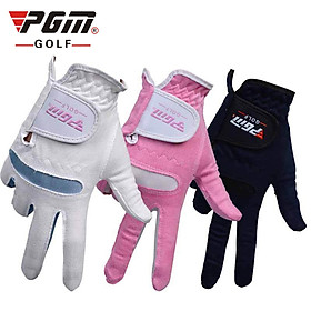 Găng Tay Golf Nữ Vải Mềm - PGM Golf Microfiber Skin Gloves - ST009