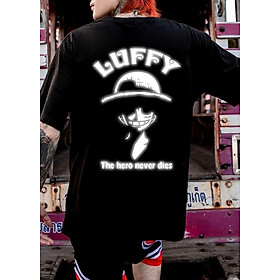 Áo Thun Nam Phản Quang Luffy Hero Never Dies