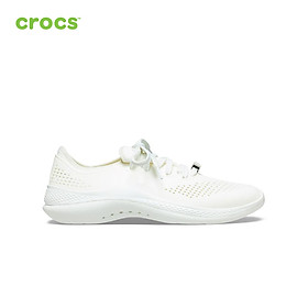 Giày lười nữ Crocs LiteRide 360 Shoe Pacer W Almost White/Almost White - 206705-1CV