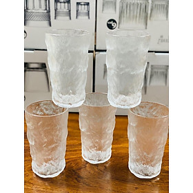 BỘ 6 CỐC UỐNG THỦY TINH BĂNG TUYẾT CAO CẤP SIÊU ĐẸP - VD96