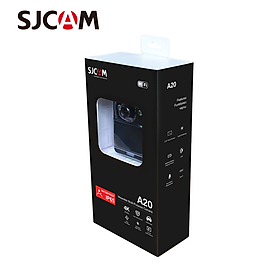 Hình ảnh SJCAM A20 Di động Camera hành động hồng ngoại đeo được trên cơ thể 10m LED Night View Gyro Touch Góc 166° Thực thi pháp luật DV Máy quay mini Màu sắc: Đen