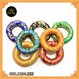 Mua Đệm chuông xoay Nepal  Vòng gác chuông xoay singing bowl thiền định - Ngẫu nhiên