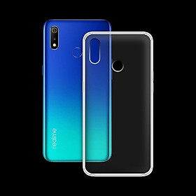 Ốp lưng cho Realme 3 - Ốp dẻo trong - Hàng Chính Hãng