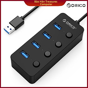 Hub USB 3.0 Orico 4 Cổng W9PH4 Hàng Chính Hãng