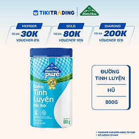 Đường Tinh Luyện Đặc Biệt Hũ 800g