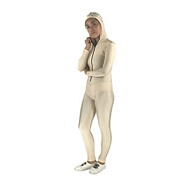 Unisex Adult Spandex Outfit Unitard Full Bodysuit Costume for Halloween Party - M