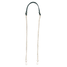 Metal Purse Shoulder Bag Chain PU Leather Strap Handle Handbag Crossbody Bag Chain Replacement 120cm