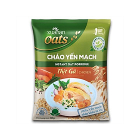 Combo 6 gói Cháo Yến Mạch Thịt Gà