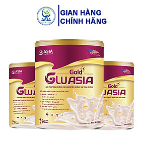 Sữa bột Glu Asia Gold dinh dưỡng chuyên biệt dành cho người tiểu đường
