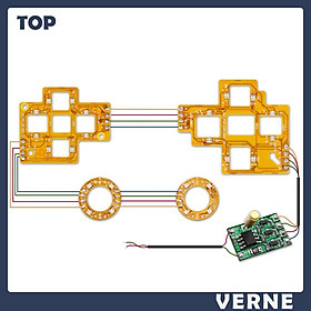 Set 6 Món Đèn Led Pcb Và Nút Bấm Cho Tay Cầm Điều Khiển Chơi Game Playstation 4 Ps4
